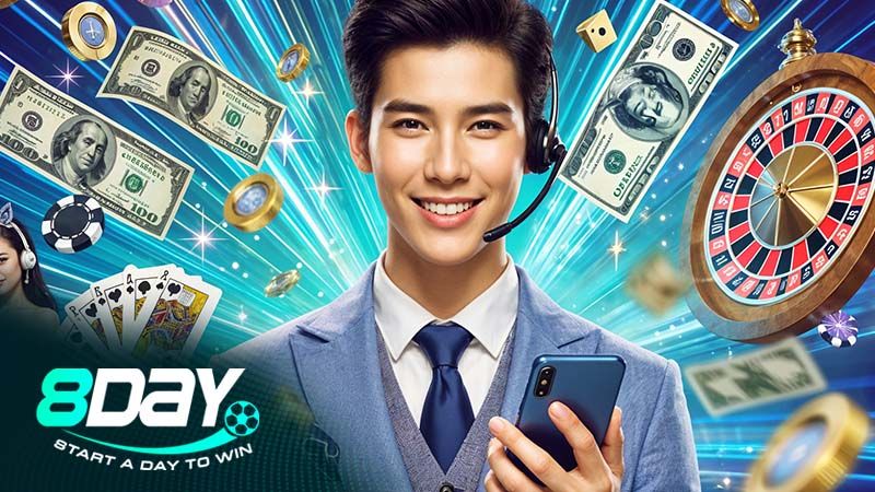 8day là một nền tảng cá cược trực tuyến nổi bật được biết đến với tính uy tín